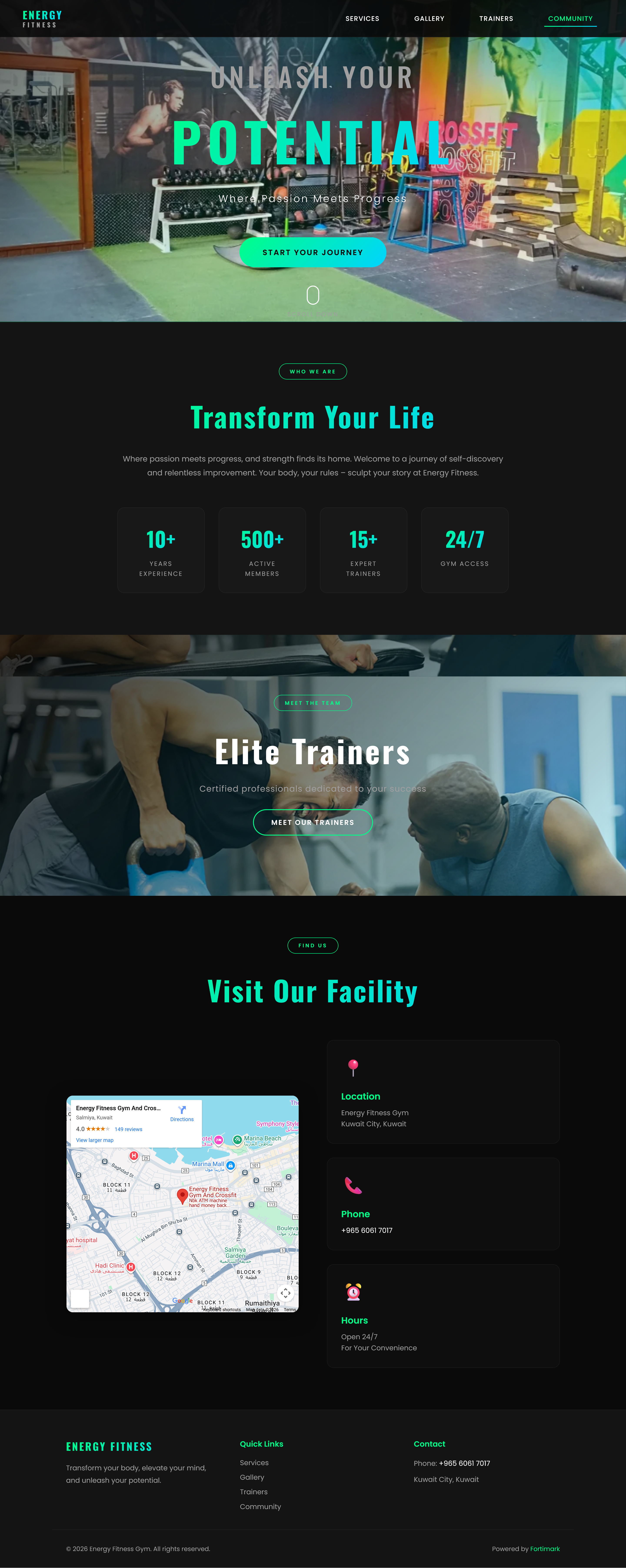 Website 3 - Built by Fortimark